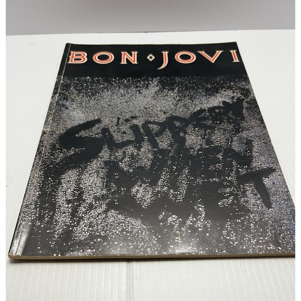 Bon Jovi Slippery When Wet Songbook c1987 Sheet Music